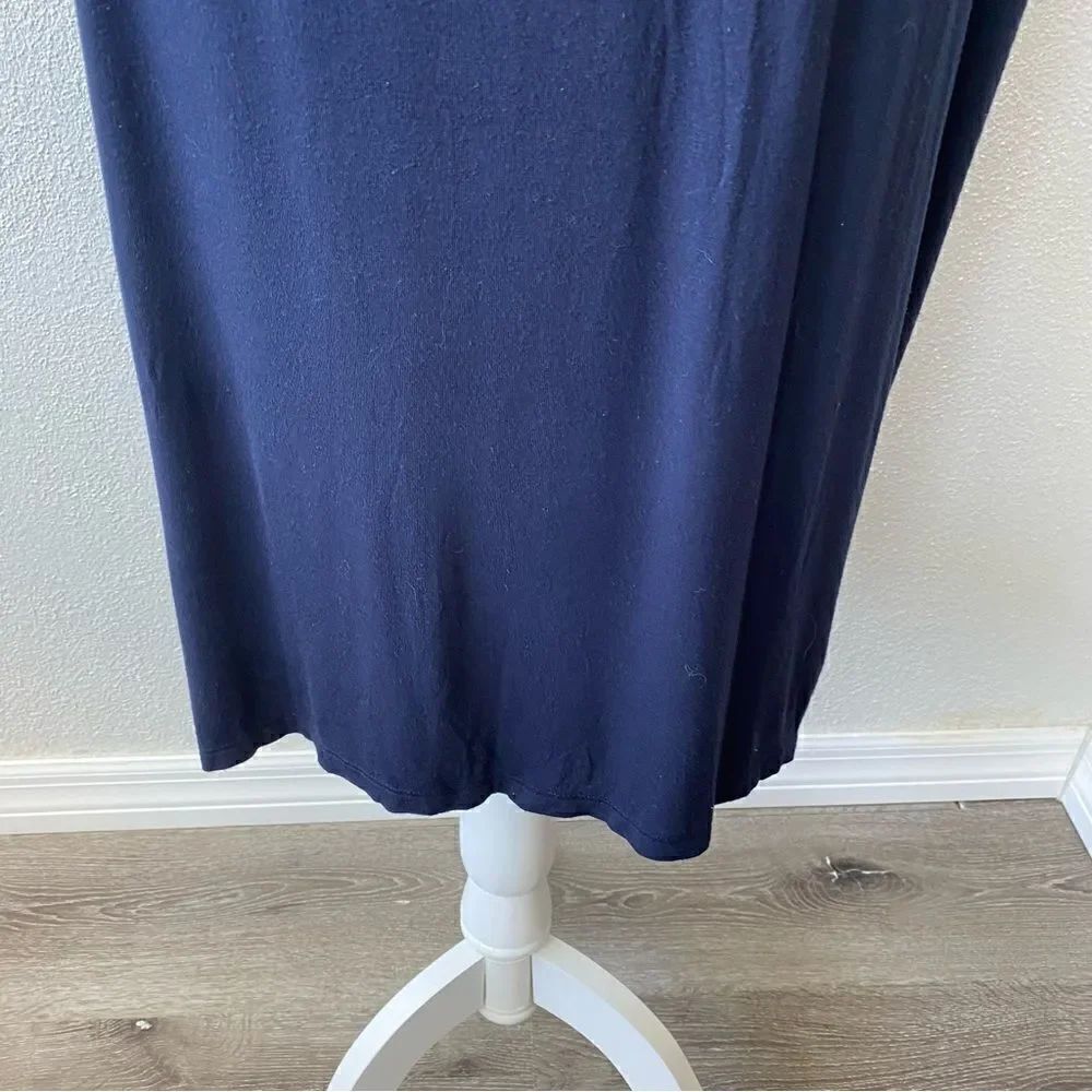 Daily Ritual Womans Blue Dress Short Sleeve SZ L - Picture 3 of 12